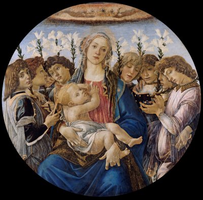 Maria con il Bambino e Angeli Cantanti da Sandro Botticelli